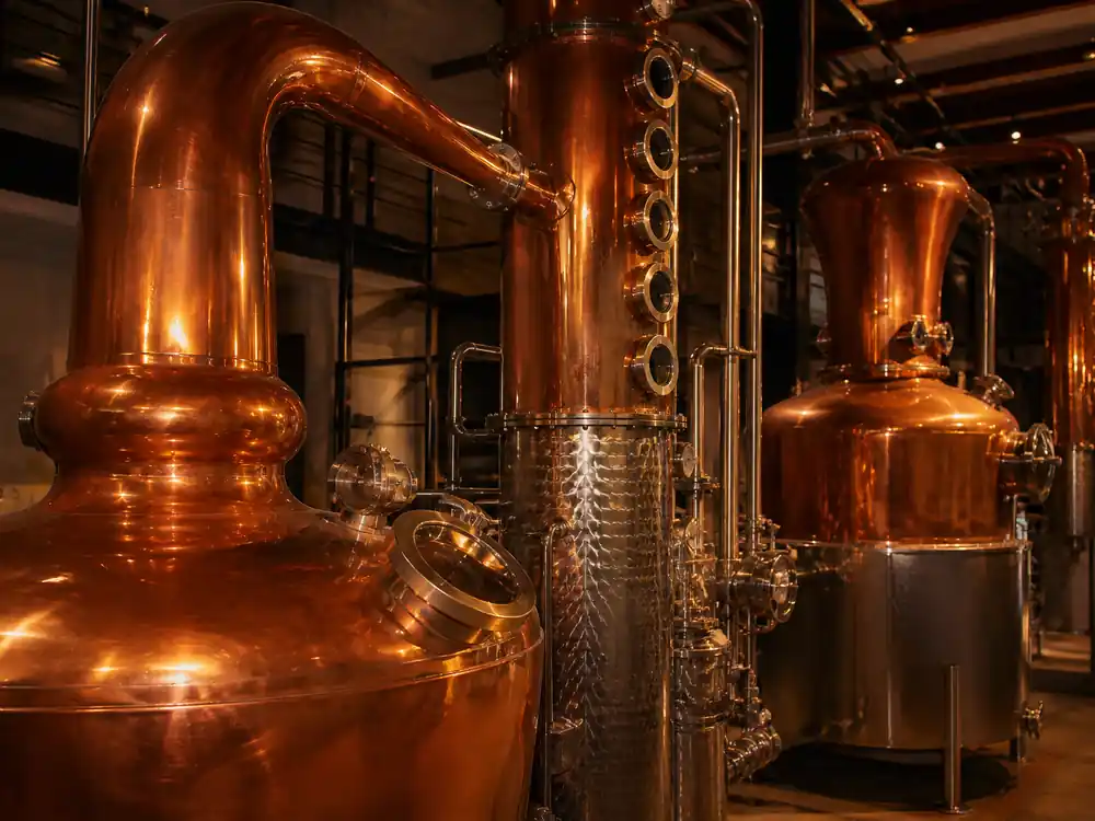 Copper distillery stills for George Clooney net worth 2026 spirits sale