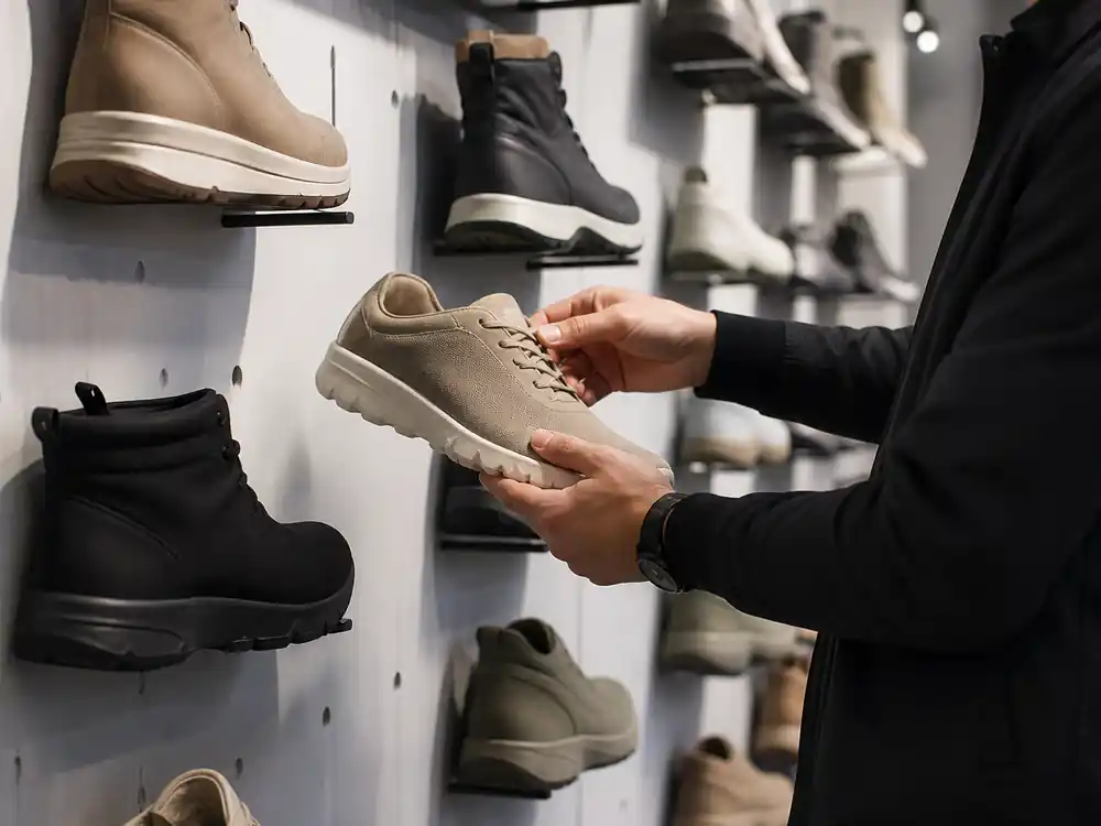 Generic footwear display for how Cristiano Ronaldo makes money from endorsements